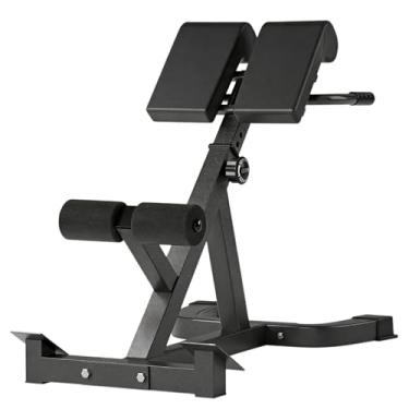 Imagem de Cadeira romana, máquina de extensão abdominal ajustável, treinador de força central, banco de hiperextensão para treino de corpo inteiro, cadeira de hiperextensão ajustável