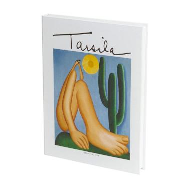 Imagem de Caixa Livro Decorativa em MDF e Canvas Abaporu 35cm 21693 Mart