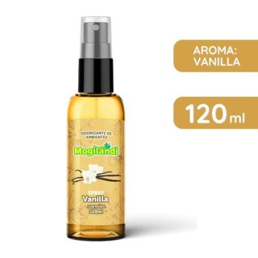 Imagem de Cheirinho Aromatizante Ambiente Tecidos Vanilla Baunilha Spray 120ml C