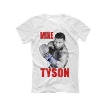 Imagem de Camiseta Masculina De Manga Curta Mike Tyson Boxing Champion Com Desig