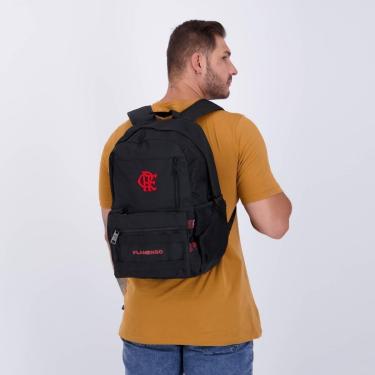 Imagem de Mochila Flamengo Esportiva Preta-Unissex