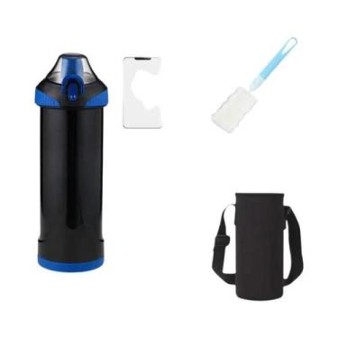 Imagem de Copo De Água Portátil De 480ml Com Compartimento Secreto Para Celular,