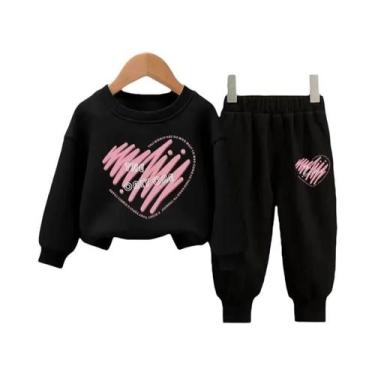 Imagem de Conjunto De Agasalho Infantil De Outono: Blusa De Manga Comprida E Cal