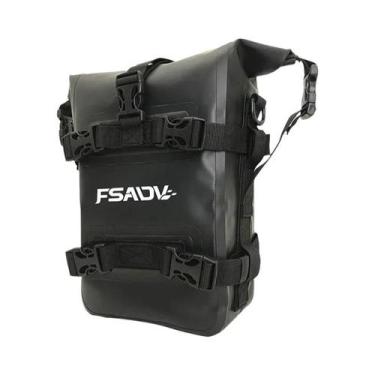 Imagem de Bolsa Impermeável Para Moto 5L-8L, Bolsa De Armazenamento Universal Pa