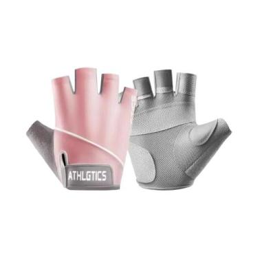 Imagem de Luvas De Ciclismo Sem Dedos Respiráveis Unissex Para Treino Na Academi