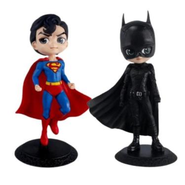 Imagem de Bonecos Colecionaveis Liga Da Justiça Batman e Superman Action Figure 