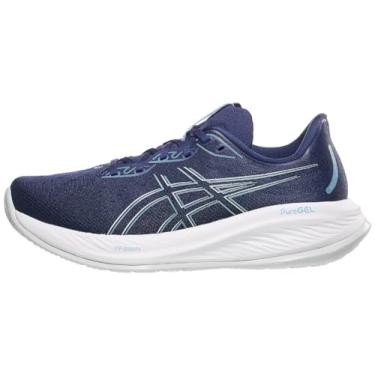 Imagem de ASICS Tênis de corrida masculino Gel-Cumulus 26, Expansão azul/azul-petróleo, 45