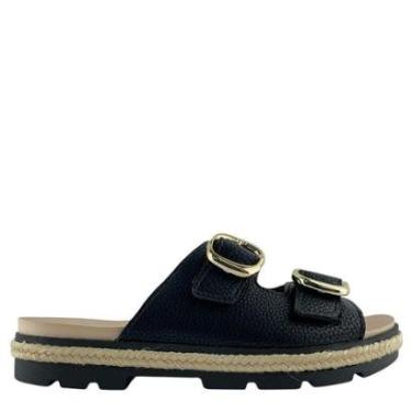 Imagem de Tamanco Com Texturas E Detalhes Em Fivela Feminino Modare-Feminino