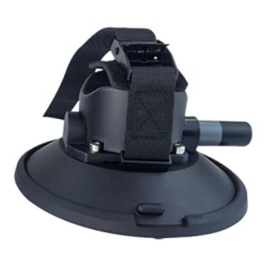 Imagem de MotiveTech Suporte de bicicleta com ventosa, peças de reposição resistentes, liga de zinco estável, capacidade de carga de 110 kg, para fixação no teto do carro,