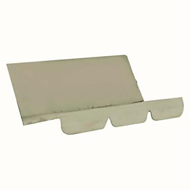 Imagem de Capa para Cadeira de Balanço Pliável Cushion Replacement Pátio Jardim Quintal Três Lugares Não Amarelável Assento Elegante