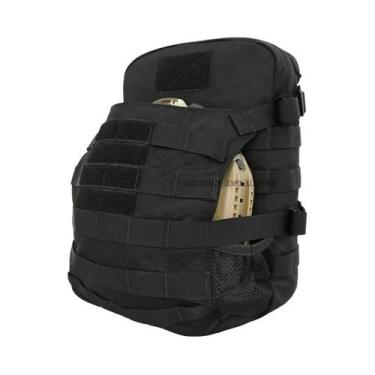 Imagem de Colete Tático Com Bolsa De Hidratação E Capacete, Mochila De Expansão 