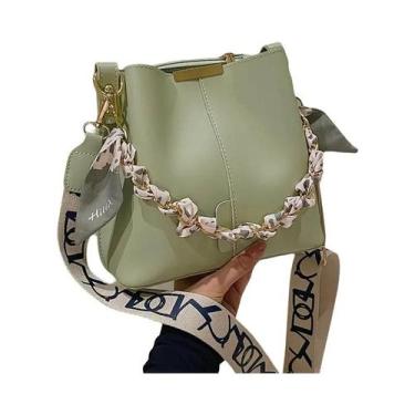 Imagem de Bolsa De Ombro Feminina De Grande Capacidade, Bolsa Transversal Com Co