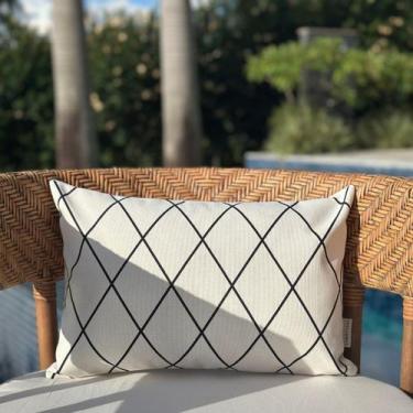 Imagem de Capa Almofada IMPERMEÁVEL ÁREA EXTERNA Losango 30x45 - AMOFADAS