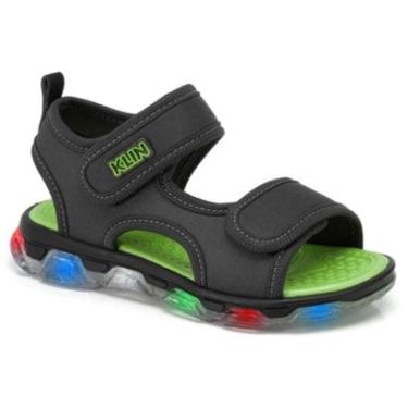 Imagem de Sandália de Led Infantil Klin Light 132068 Papete Casual-Masculino