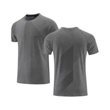 Imagem de Camiseta Masculina de Corrida - Secagem Rápida, Respirável para Academ