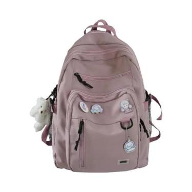 Imagem de Mochila Escolar Feminina De Alta Capacidade, Mochila De Viagem Grande,