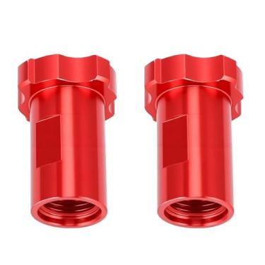 Imagem de Garosa Adaptador de Copo de Pistola de Pulverização de Carro de 2 Unidades, Rosca Fêmea de 16 Mm, Liga de Alumínio de Passo de 1,5 Mm, Com Design de Fundo Largo para Pintura, Móveis,