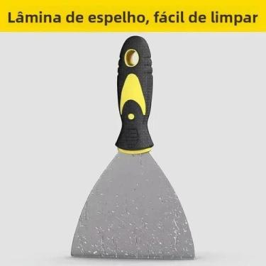 Imagem de Espátula De Aço Carbono Multitamanho Para Reparo De Pintura E Parede, 