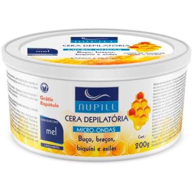 Imagem de Cera De Microondas Nupill Mel 200G