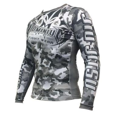 Imagem de Camisa Rash Guard - Manga Longa - Camuflado Urbano - 2810U - Dominium-Masculino