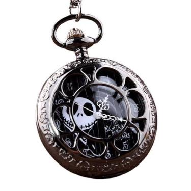 Imagem de Relógio de bolso Nightmares Before Christmas Jack Skellington - yiweis