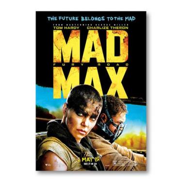 Imagem de Pôster Mad Max's Anime Art 51x35,5 cm Papel 60g - yiweisai