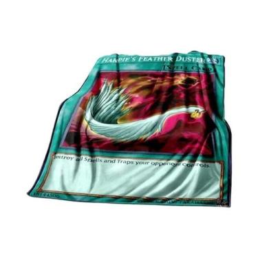 Imagem de Cobertor De Pelúcia Macio Yu Gi Oh Anime Dragão Branco De Olhos Azuis 