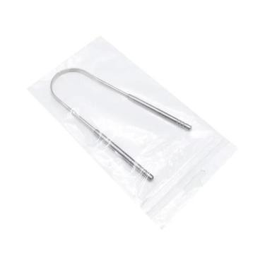 Imagem de Raspador De Língua Em Aço Inoxidável, Ferramenta De Higiene Oral, Cuid
