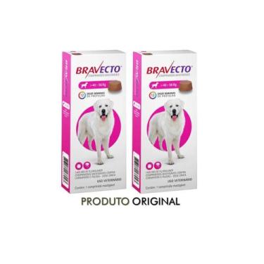 Imagem de Combo 2x Comprimido Bravecto Para Cães de 40 a 56
