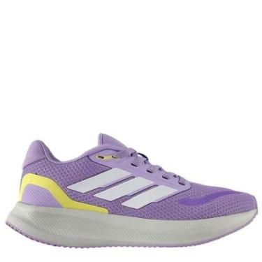 Imagem de Tênis Adidas Feminino RunFalcon 5 Lilás Esportivo Casual-Feminino