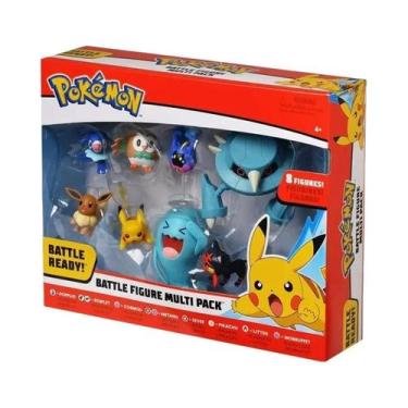 Imagem de Figuras De Batalha Pokémon Pikachu Bulbasaur Eevee, Modelos De Brinque