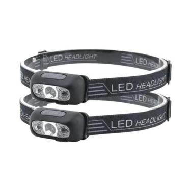 Imagem de Lanterna De Cabeça Mini LED Potente À Prova d'Água Com Sensor, Luz For