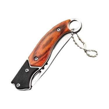 Imagem de Canivete Dobrável De Bolso Para Exterior, Portátil, De Metal, Chaveiro