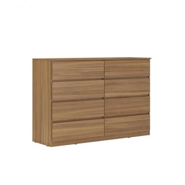 Imagem de Cômoda 8 Gavetas Sintra Amêndola Touch - Demóbile