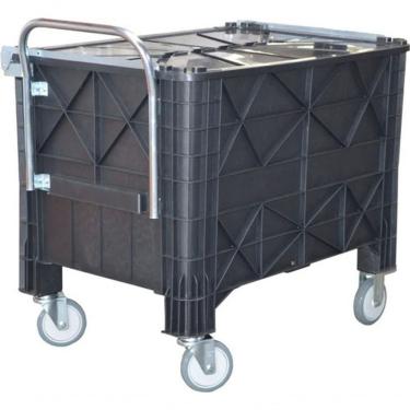 Imagem de Carro Caixa Lixeira para Condomínio 1030 para Coleta de Resíduos com Capacidade de 372...