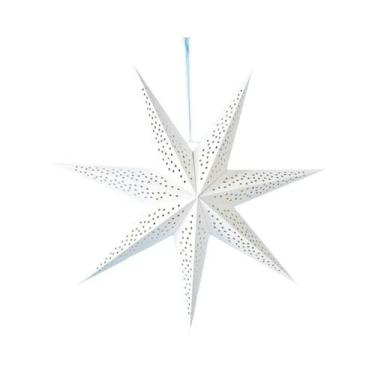 Imagem de Decoração De Natal Em Papel Com Estrela De Sete Pontas, Pendente Oco P