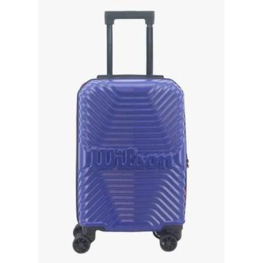 Imagem de Mala Bordo Wilson Viagem ABS 4 Rodas 360, Azul