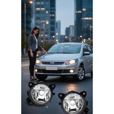 Imagem de Farol Auxiliar Milha Neblina Vidro P/ Gol G5 Saveiro Polo Fo - Congrat