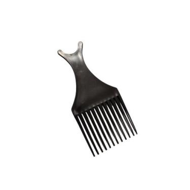 Imagem de Pente Garfo Dente Finos e Largos Pente Para Cabelos Afro Black Power C