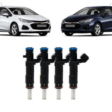 Imagem de 4x BICOS INJETORES CRUZE SONIC 1.8 16V 2011 2012 55570284 - GENÉRICA