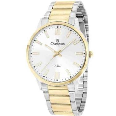 Imagem de Relógio Champion Prata Dourado Feminino CN21096B-Feminino