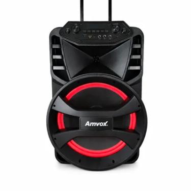 Imagem de Caixa De Som Amvox Aca 880 Vegas, 880w RMS, Led, Bluetooth, 1 Woofer de 15", Bivolt