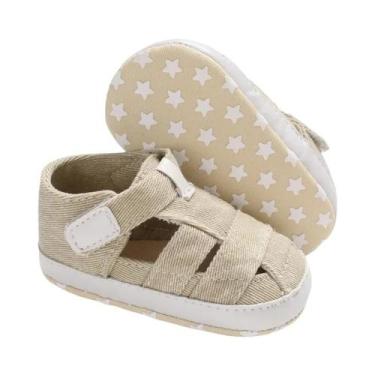 Imagem de Sapatos de Lona Respiráveis para Bebês Recém-Nascidos - Solados Macios