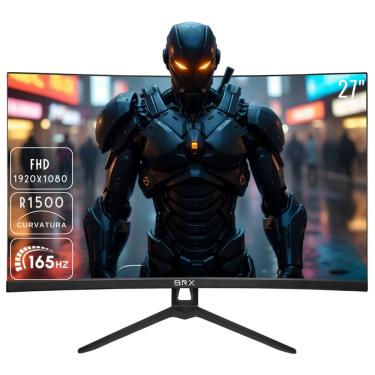 Imagem de Monitor Gamer Led 27 Full Hd Brx Xtreme 5Ms Curvo 165Hz Preto