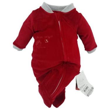 Imagem de Macacão Longo Plush Luxo Bebê Menino Letut Paraiso Ref 12736 - Letut /