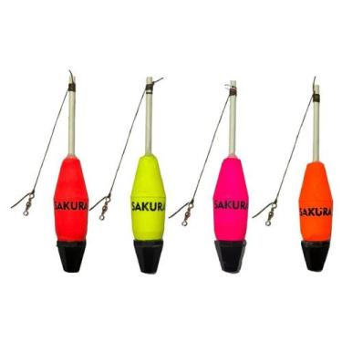 Imagem de Bóia Ecológica Torpedo Sakura 28g Sem Rolha Storny Fishing  Precisão e