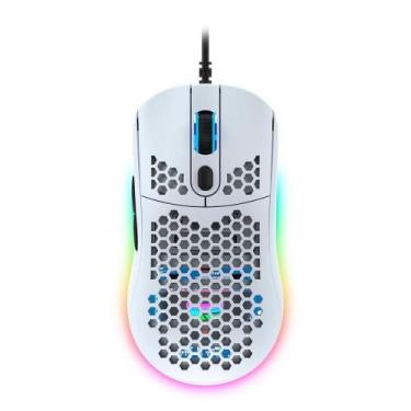 Imagem de Mouse Gamer Force One Gripen, 12000DPI, 7 Botões, Ambidestro, RGB, Bra