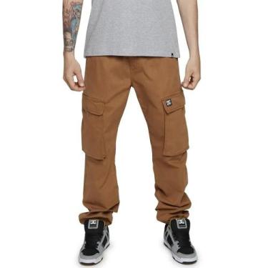 Imagem de Calça DC Shoes Basic Tundra WT24 Marrom, G, Brown