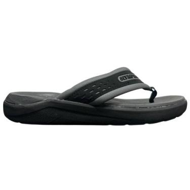 Imagem de Chinelo olympikus tira larga 921 ref:54827630 masculino, Preto, Chumbo