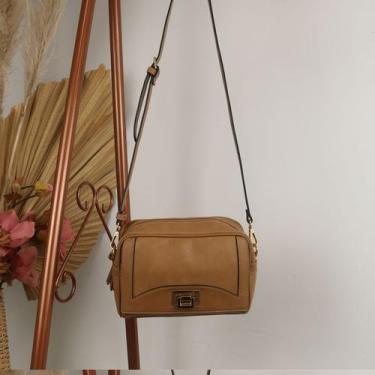 Imagem de Bolsa Feminina Pequena WJ Acessorios 45780, UN, Camel